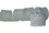 LEDgen RBN-19191-SLV-2PK 2 Pack 2.5" Wide 10 Yards Silver Ribbon