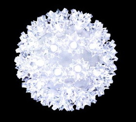 Winterland S-150SPH-PWST-10 S-150SPH-PWST-10 - 150L LED 10" Sphere Pure White with 50 strobes