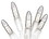 Winterland S-50ICM5PW-IW STANDARD, 50L, ICICLE, M5, PURE WHITE ON WHITE WIRE, Price/each