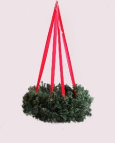 Winterland WL-BSWR-48 48" Hanging Basket wreath 714 tips