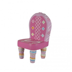 Winterland WL-CNDY-CHAIR-PI Pink Candy Chair