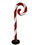 Winterland WL-CNDYCN-SW-5B - 5' tall Swirled Candy Cane with Base to stand, Price/each
