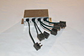 LEDgen WL-CONT-BOX-6CH 6 Track Silver Box Controller