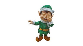 Winterland WL-ELF-POINT-32 32" Pointing  and Laughing Santa Elf