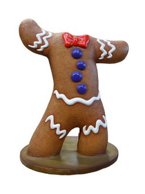 LEDgen WL-GNBR-PHO-56 56" Gingerbread Man Photo Op