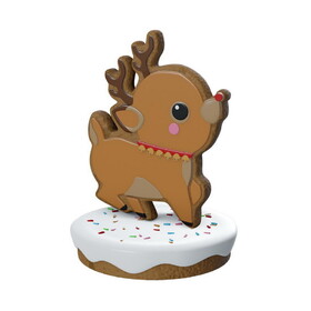 LEDgen WL-GNBR-RNDR 4.5' Gingerbread Rudolph