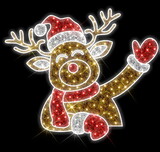 Winterland WL-MTNF-RDLPH-06 6' Rudolph Display