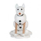 LEDgen WL-SNMN-DOG-03 4' Snowman Daughter Twinkle