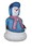 Winterland WL-SNMN-PA-MINI Mini Snowman Father Dressed in Red & Blue