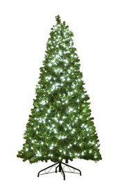 Winterland WL-TRBM-12-LPW WL-TRBM-12-LPW - Prelit 12' UV Mixed Blended Pine Tree 3,567 tips Lit with 1300 Pure White LED