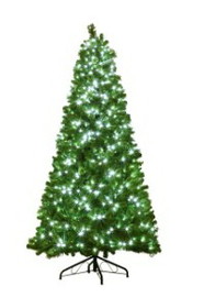 Winterland WL-TRBM-7-5-LPW 7.5' Mixed Blended Pine Tree Pre-Lit with  Pure White LED Lights