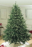 LEDgen WL-TRSQ-12-LPW Pre-Lit 12' UV Sequoia Tree with Pure White LED