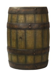 LEDgen WL-WHBRL-24 24" Whiskey Barrel