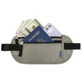 Muka Travel Money Belt,Hidden Passport Holder,Travel Wallet Waist Pack