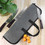 Muka Lightweight Chef knife Case, 4 slots Durable Safe Pocket, Portable Home Cooking Tool Bag