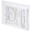 LION 22030-CR VEL-CLOSE-R Clear Poly Envelopes, 1-1/6" Expansion- Letter - 9.8" x 12.5" - Side Loading - 6 / Pack - Clear, Price/pack