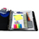 LION 24700-CR BIND-MASTER Expanding Zipper Binder Pockets, Letter - 0.4" Expansion - 1 Each - Clear, Price/EACH