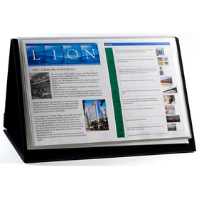 LION 39011-H FLIP-N-TELL Display Book-N-Easel
