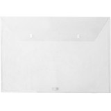 LION Poly Oversized Project Envelope, 18" x 24", Clear, 6EA/Box