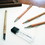 Kitaboshi 2.0mm Mechanical Pencil, Wooden Barrel with Pocket Clip, #1 B, Black Lead, Price/Each