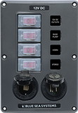 Panel Switch H2O Cb 4Pos Ackt & Usb
