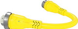 Lippert 381711 Pigtail 50A 125/250V To 30A Yellow