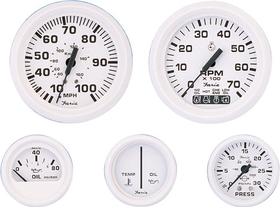 Faria DRESS WHT FUEL LEVEL GAUGE 13101 (Image for Reference)