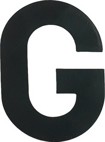 Hardline Products LETTERS, WHITE, K 17360 (Image for Reference)