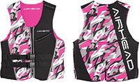 Airhead 15003-09-B-PI Pink Camo Womens Neolite Vest M