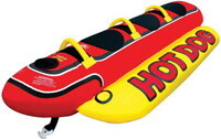 Airhead HOT DOG 3 PERSON TUBE HD-3 (Image for Reference)