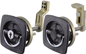 Perko NON-KEYED FLUSH LOCK AND LATCH 0932DP2BLK (Image for Reference)