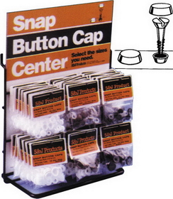 Handiman SNAP BUTTON CAP, BLK #10X12 610221