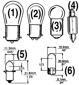 SeaDog #90 INTERIOR BULB BX/10 441090 (Image for Reference)