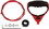 T-H Marine Supplies GFH-CA1R-DP Llc G Force Handle & Cable W/ Clamp - Red