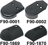 Taco BLK RUB RAIL END CAP F90-1870BKA (Image for Reference)