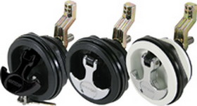 Whitecap S-0226BC Black Locking T Handle Latch