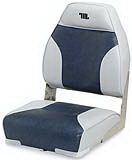 Wise HI-BACK WHITE PLASTIC SEAT WD588PLS-710