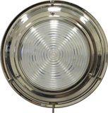 SeaSense 50023756 Led Dome Light Wht Brass 7In
