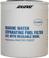 SeaSense 50052116 Fuel Filter W/Clear Bowl