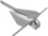 SEASENSE 50073772 Fluke Anchor (10 lb) - Galvanized, Price/Each