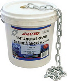 SEASENSE 50074733 Anchor Chain (1/4" x 70') Galvanized