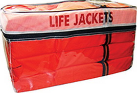 Type Ii Life Vest Storage Bag (4 Vests)