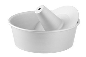 LloydPans Kitchenware PSP-343-SK 10 inch by 3.75 inch Angel Food Tube Pan