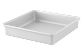 LloydPans Kitchenware RCT-15122-SK 9 inch by 9 inch by 2 inch Square Cake Pan