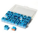 Educational Insights 1470 Alphabet Rubber Stamps-Uppercase 5/8