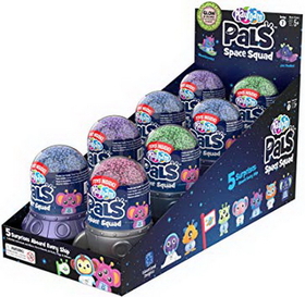 Educational Insights 1955 Playfoam&#174; Pals&#153; S7 Space Squad Counter Display (8 Units)