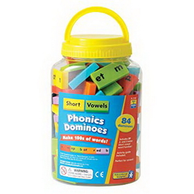 Educational Insights 2940 Phonics Dominoes-Short Vowels
