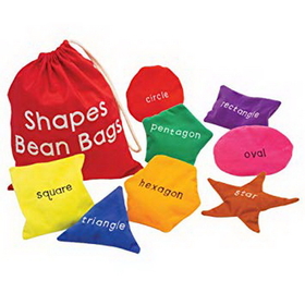 Educational Insights 3048 Shapes Bean Bags