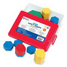 Learning Resources 32060 Customary Safe-T&#174; Weight Set