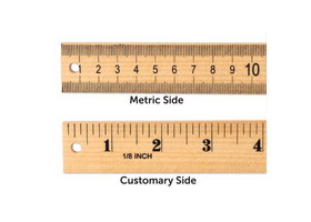 Learning Resources 34039 Wooden Meter Stick